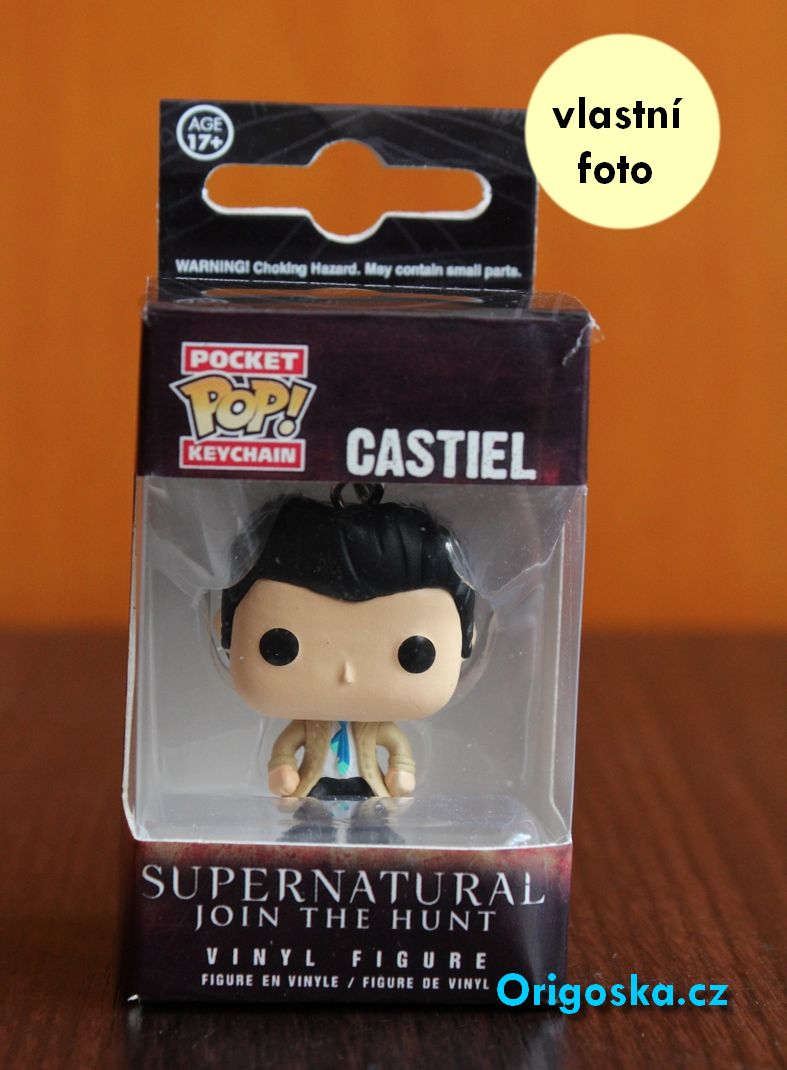 Klíčenka Supernatural (Lovci duchů) - Castiel (Funko)