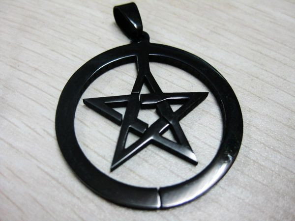 Řetízek Supernatural (pentagram) - ocel (6)