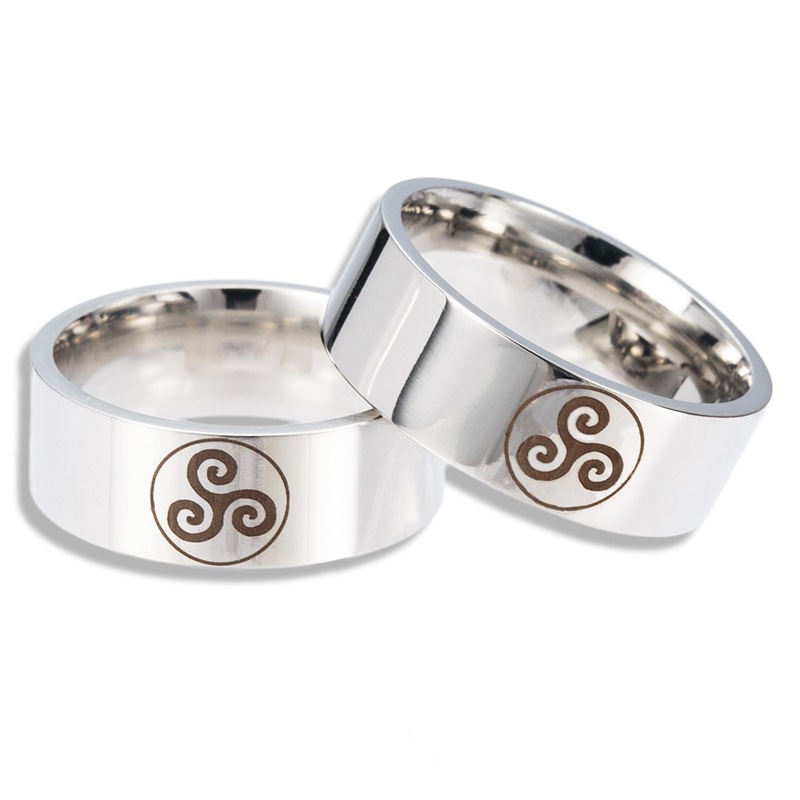 Prstýnek Teen Wolf (Vlčí mládě) - ocel