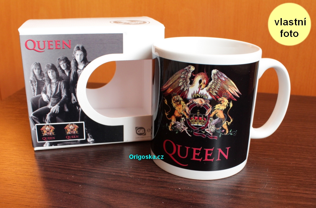 Hrnek Queen logo