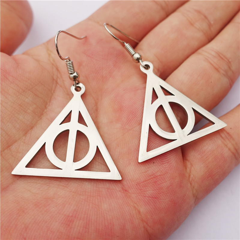 Náušnice Harry Potter - Relikvie smrti (ocel) 2