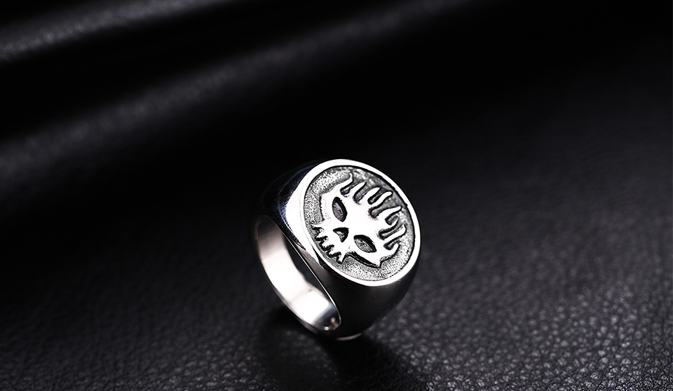 Prstýnek Rider - ocelový