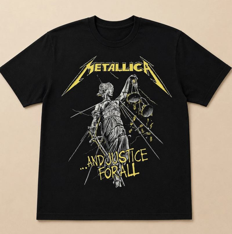 Pánské tričko Metallica - And Justice For All