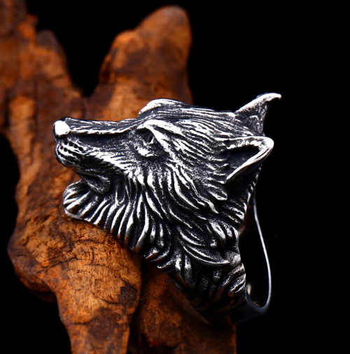 Prsten vlk (ocelový) 4