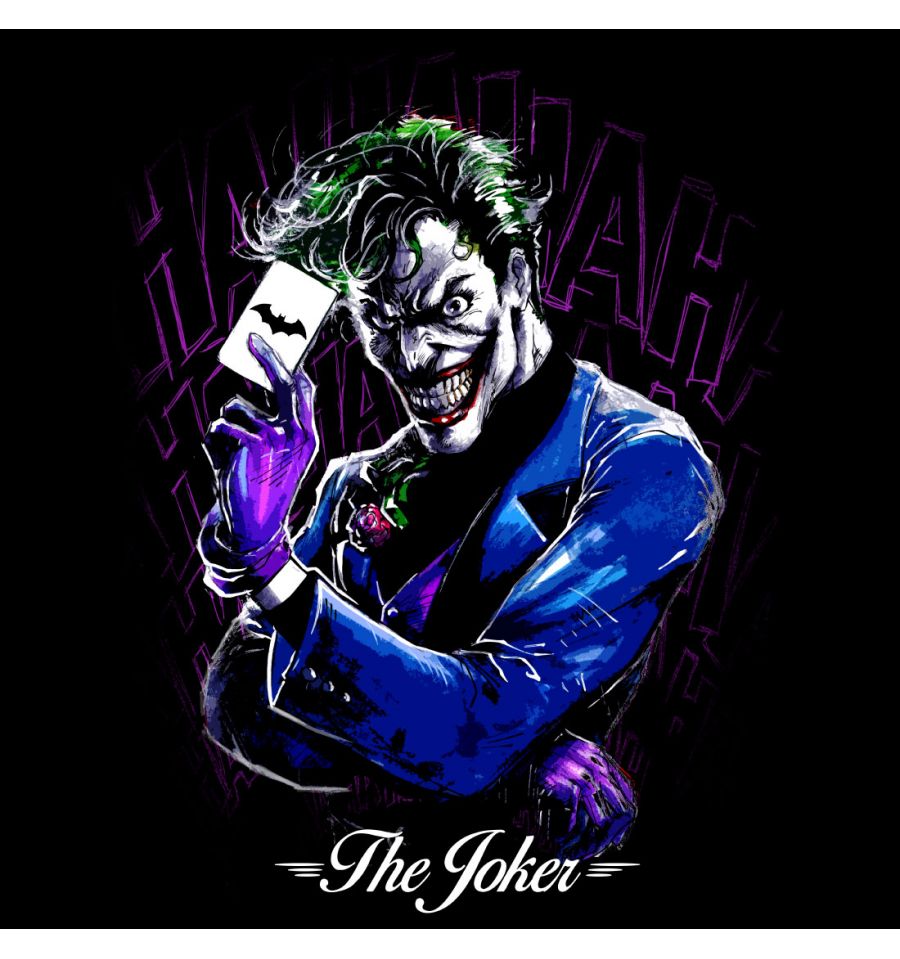Pánské tričko Batman - Joker (černá) 8
