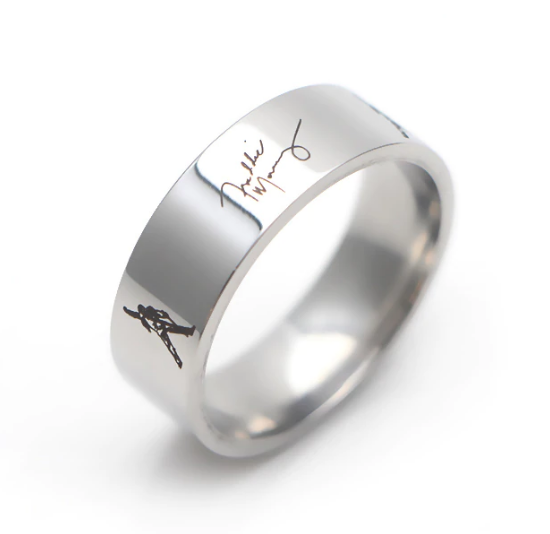 Prstýnek Queen - Freddie Mercury (ocel)