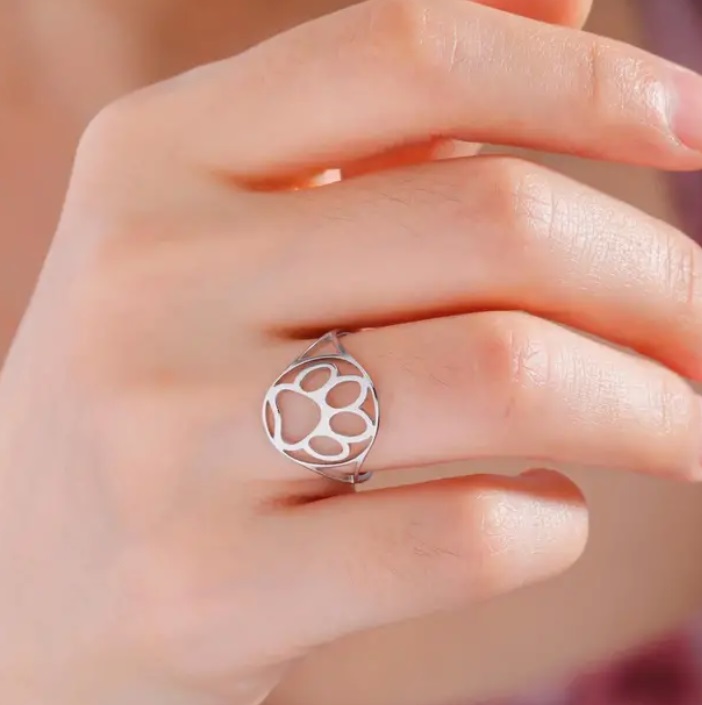 Prsten tlapka (ocel)