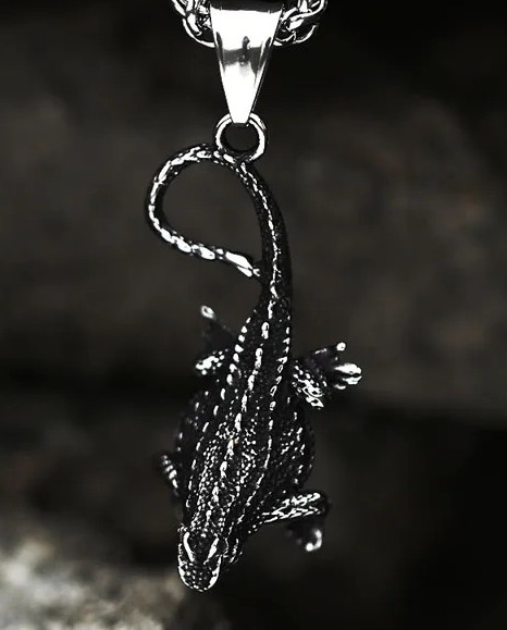 Řetízek ještěrka (ocel) 5