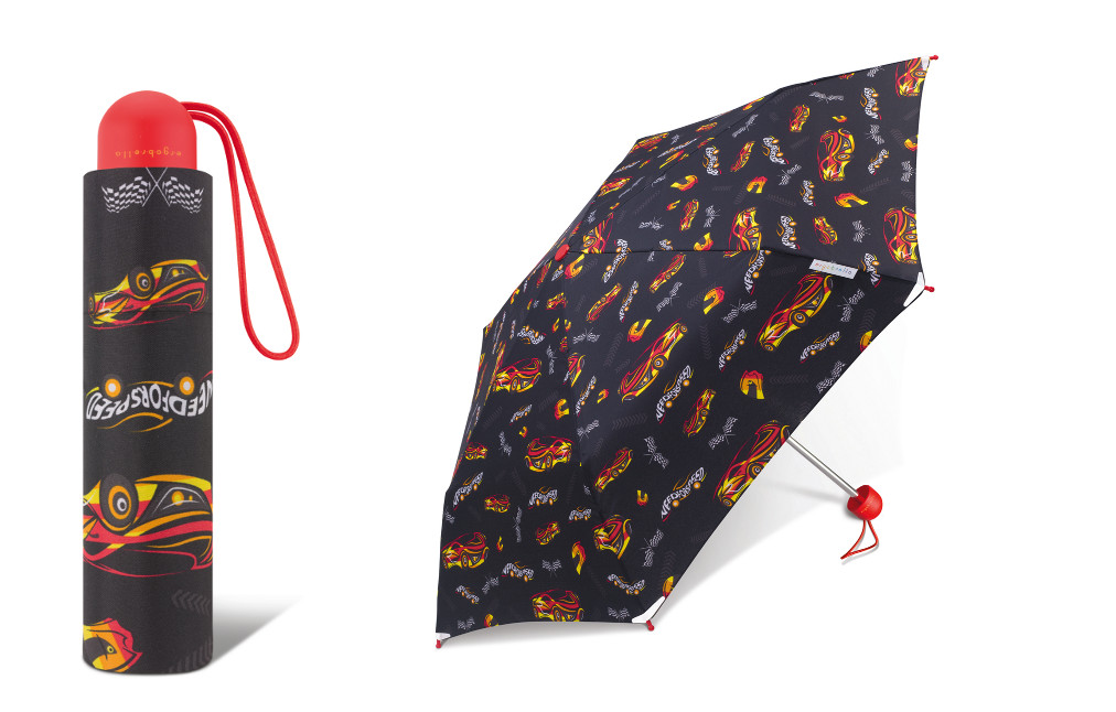 Dětský deštník sportovní auto