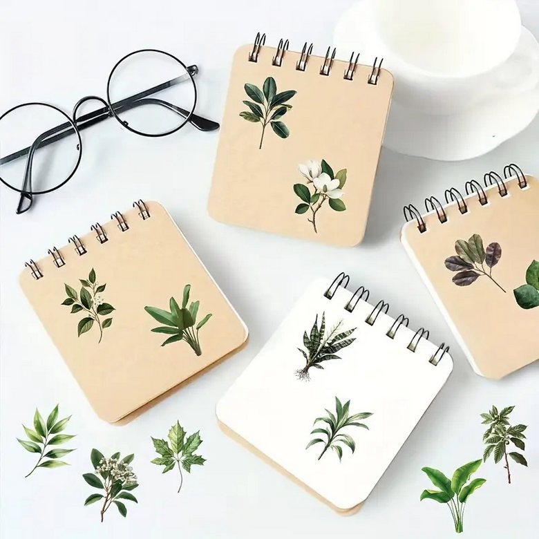 Set 50 samolepek list