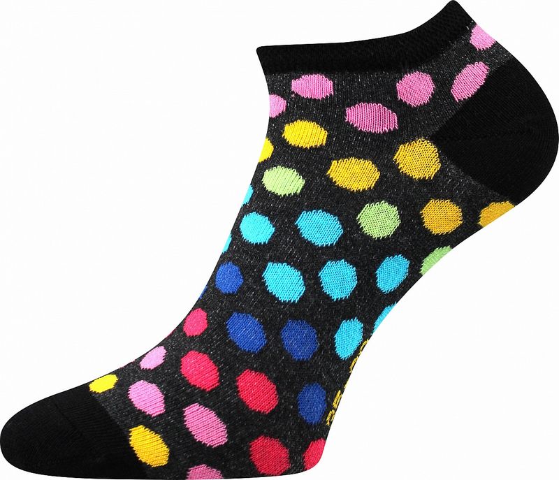 Ponožky puntíkované - dámské (3 páry)