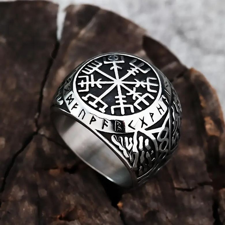 Prsten viking - vegvisir (7)