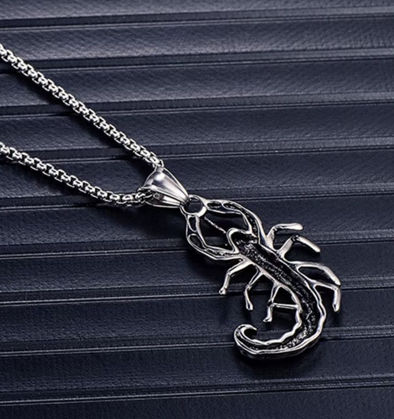 Řetízek škorpion (ocelový) 8