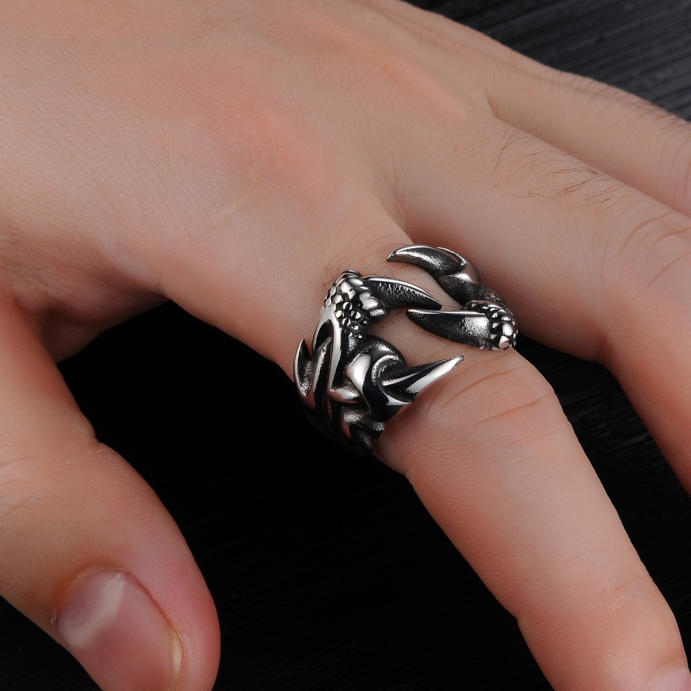 Prsten drápy (ocel)