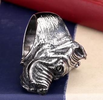 Prsten Pitbull - ocelový