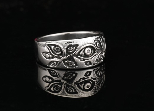 Prstýnek oči (ocel)