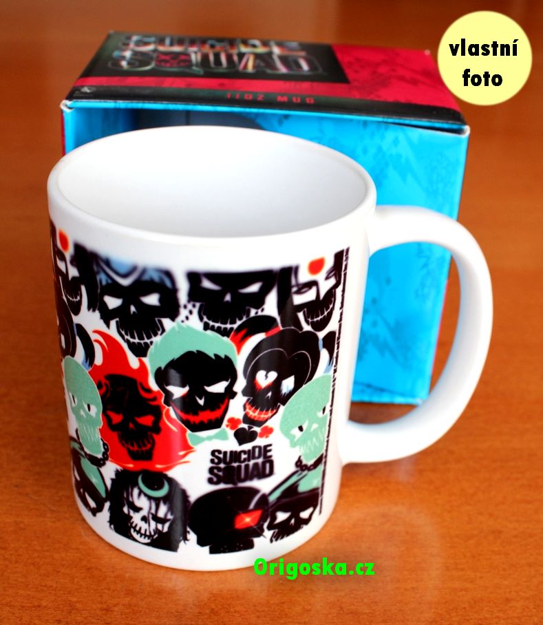 Hrnek Suicide Squad (Sebevražedný oddíl) - Skulls (2)