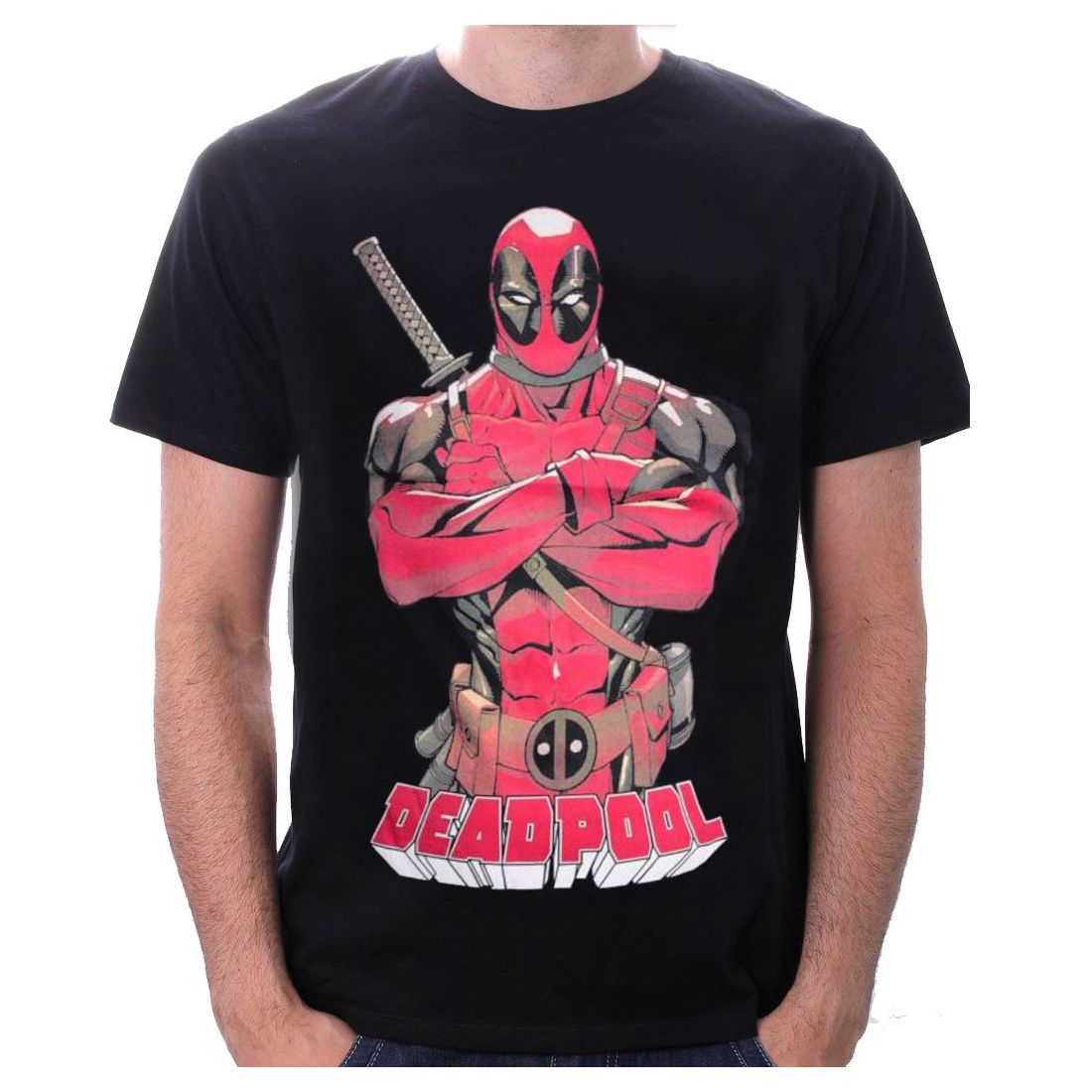 Pánské tričko Deadpool (černá) 2