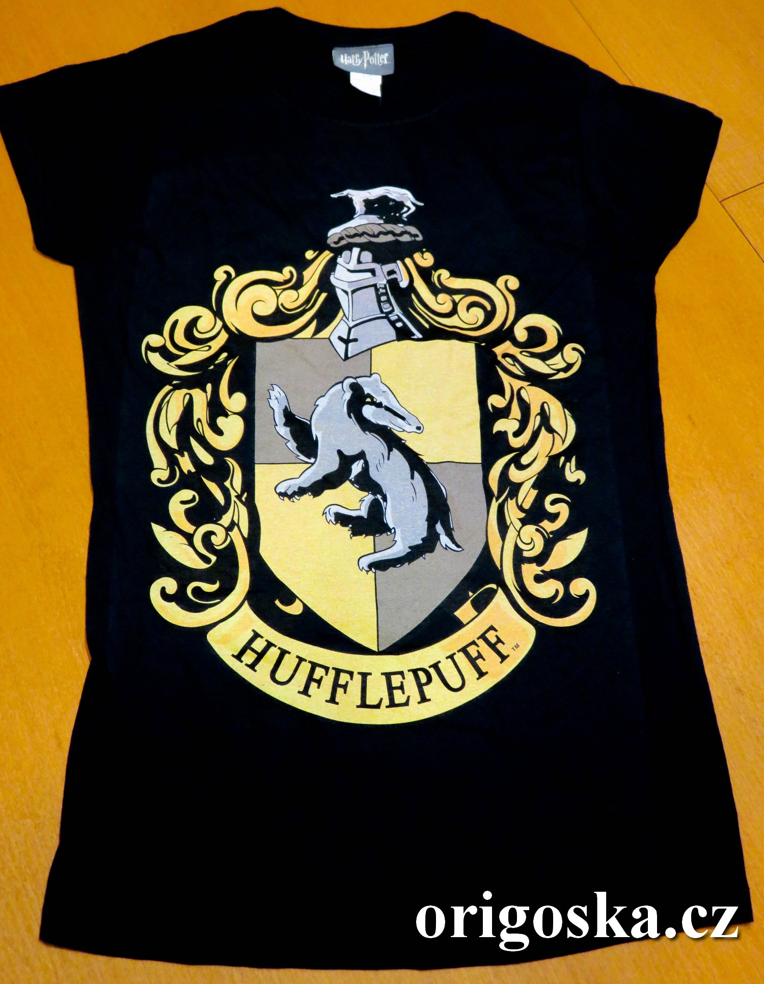 Dámské tričko Harry Potter - Mrzimor (Hufflepuff)