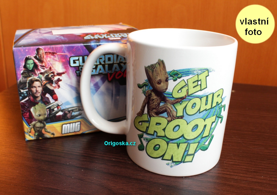 Hrnek Strážci Galaxie - Get Your Groot On