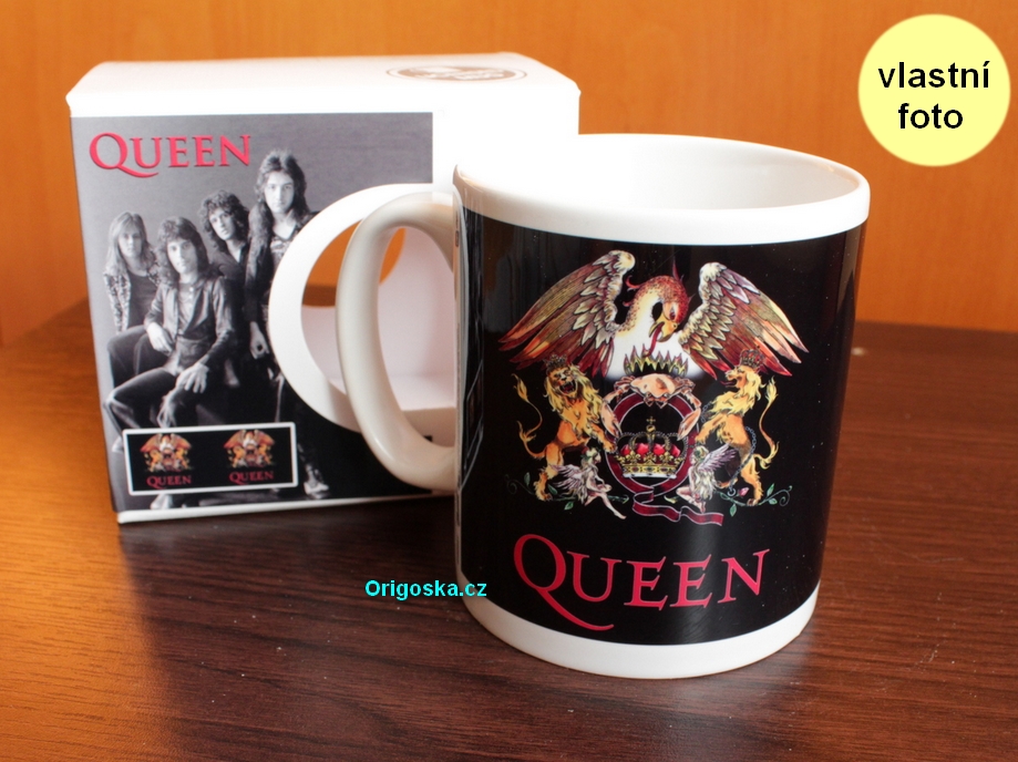 Hrnek Queen logo
