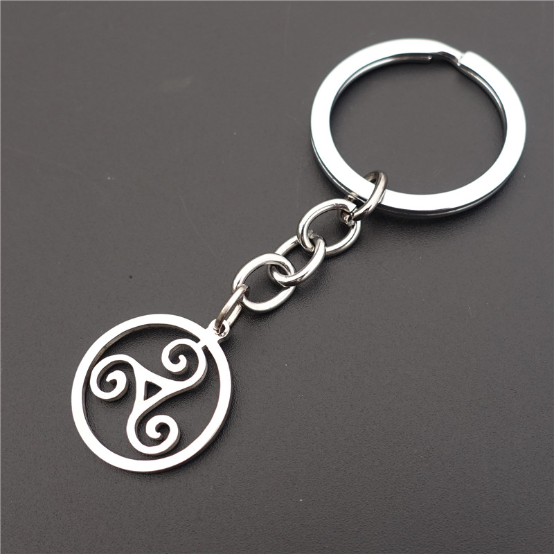 Klíčenka Teen Wolf (Vlčí mládě) - ocel, Triskelion