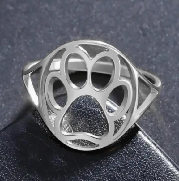 Prsten tlapka (ocel)