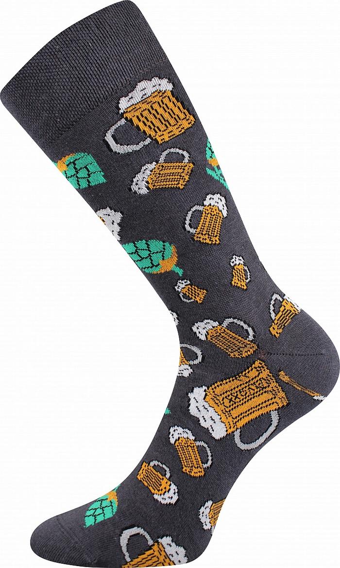 Ponožky pivo - pánské - 3 páry