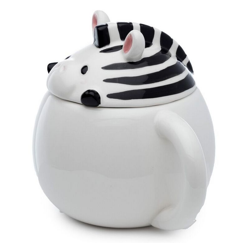 Hrnek zebra s pokličkou 