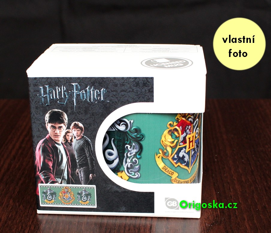 Hrnek Harry Potter - Bradavice - Zmijozel