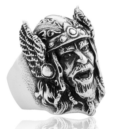 Prsten Viking ocelový