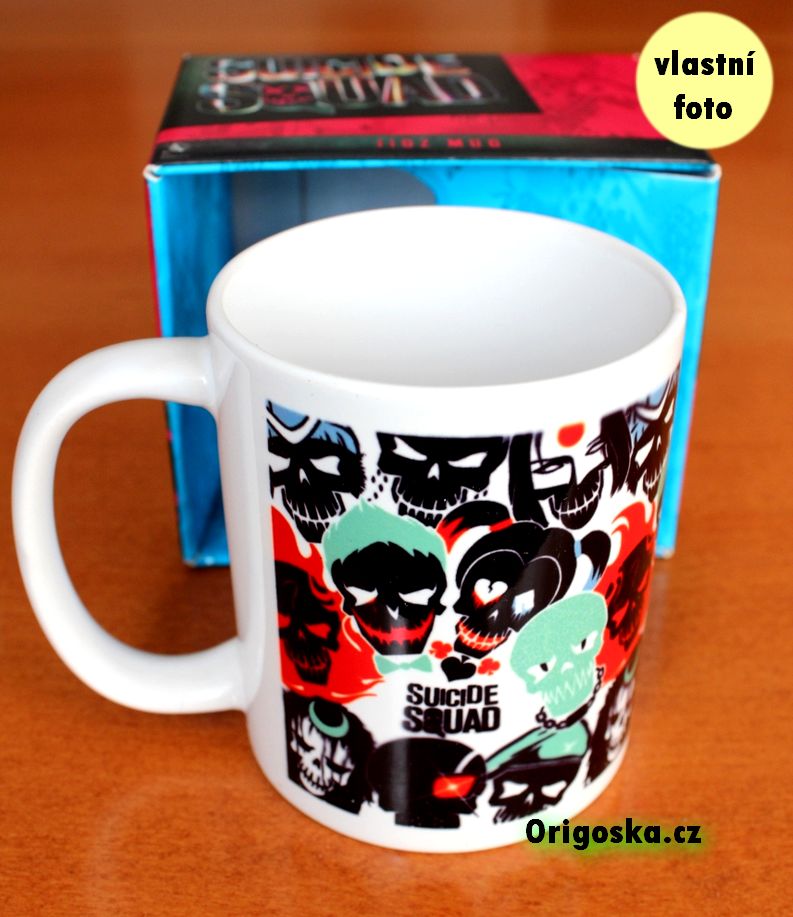 Hrnek Suicide Squad (Sebevražedný oddíl) - Skulls (2)