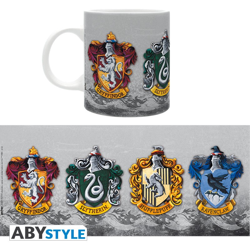 Hrnek Harry Potter - Nebelvír, Zmijozel, Havraspár, Mrzimor