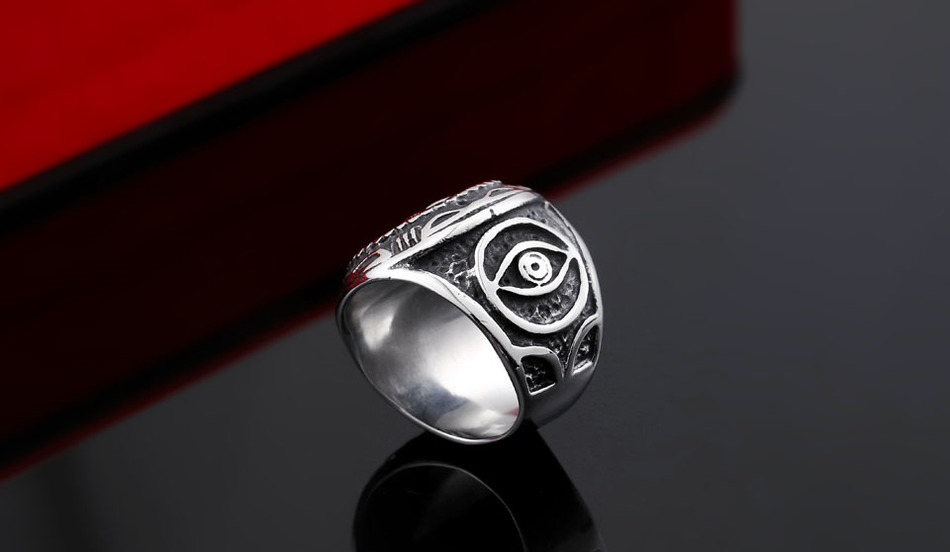 Prstýnek Supernatural - pentagram (ocel) - 4