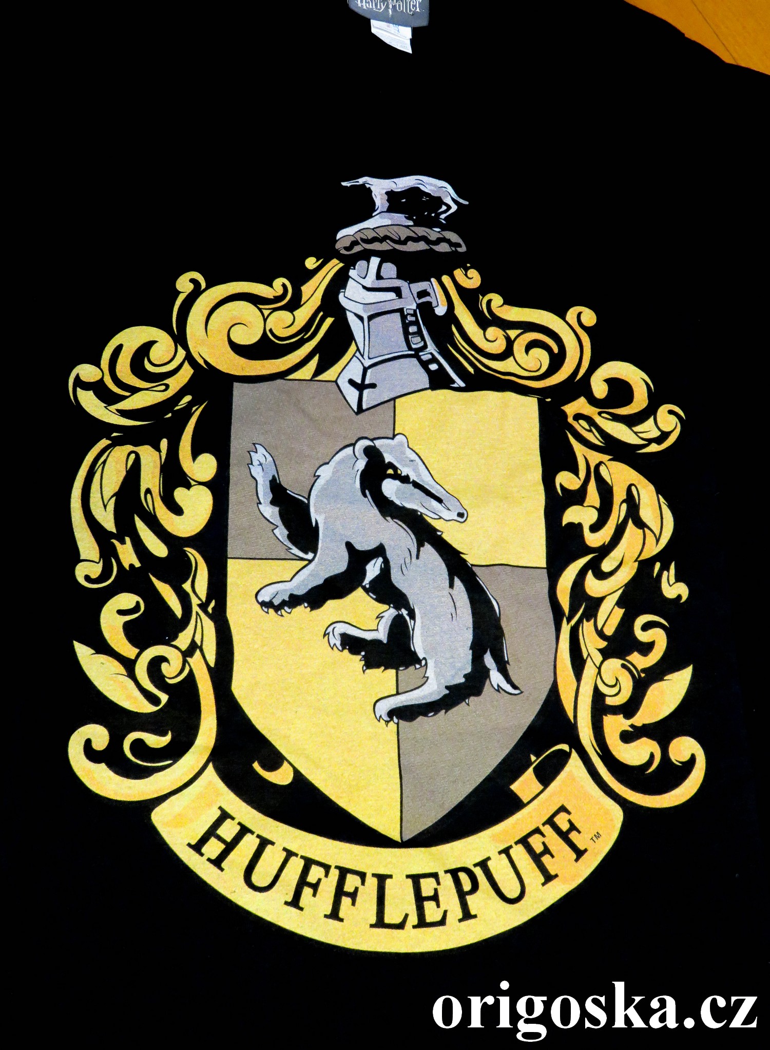 Dámské tričko Harry Potter - Mrzimor (Hufflepuff)
