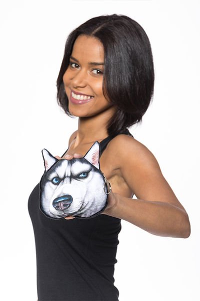 Peněženka pes - Husky