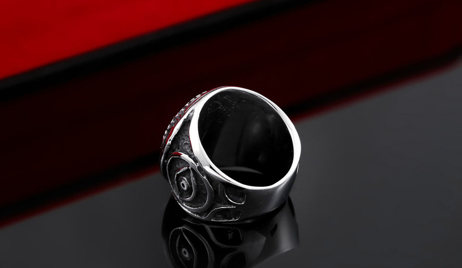 Prstýnek Supernatural - pentagram (ocel) - 4