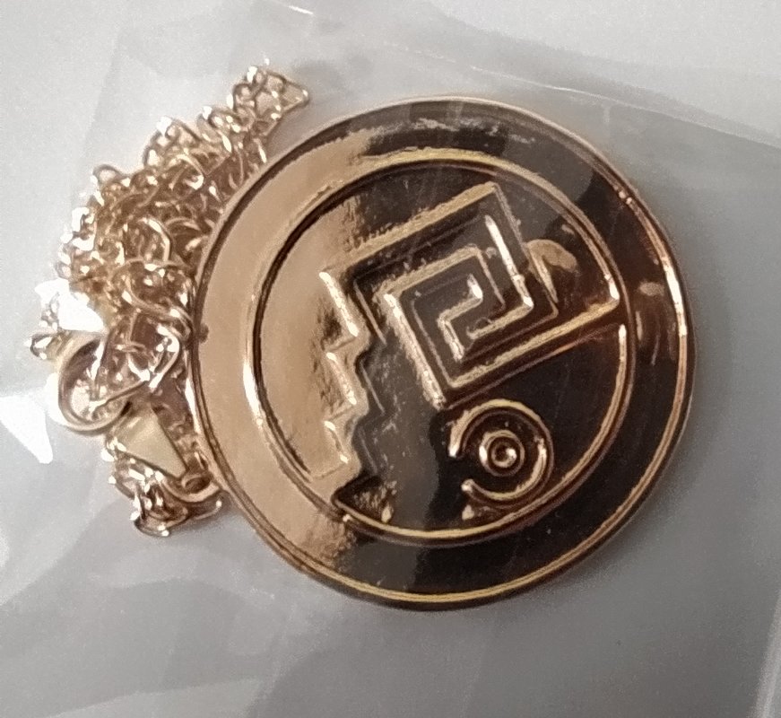 Řetízek Piráti z Karibiku - aztécké zlato - 2. jakost