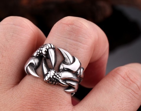 Prsten drápy (ocel)