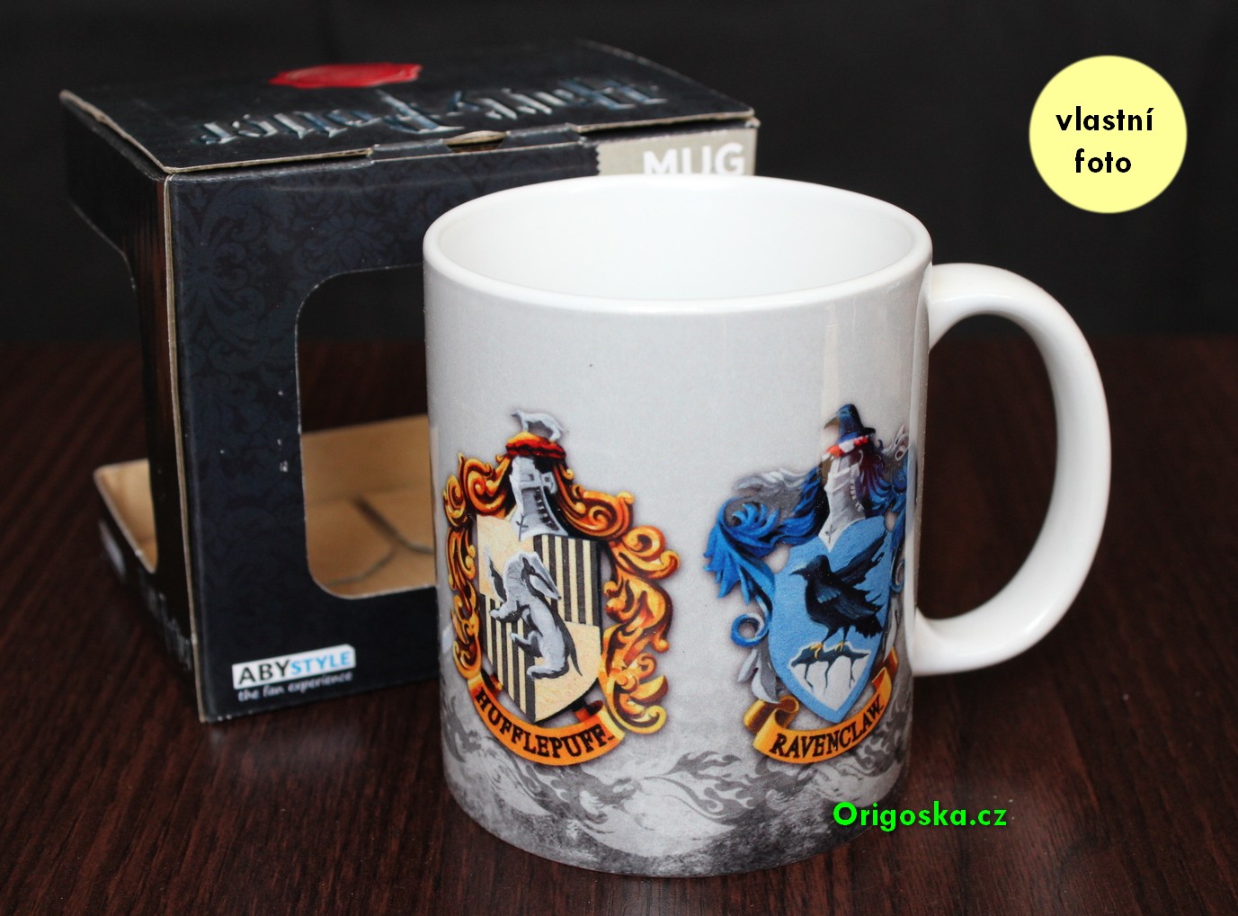 Hrnek Harry Potter - Nebelvír, Zmijozel, Havraspár, Mrzimor