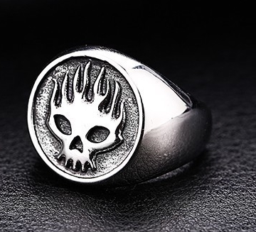 Prstýnek Rider - ocelový