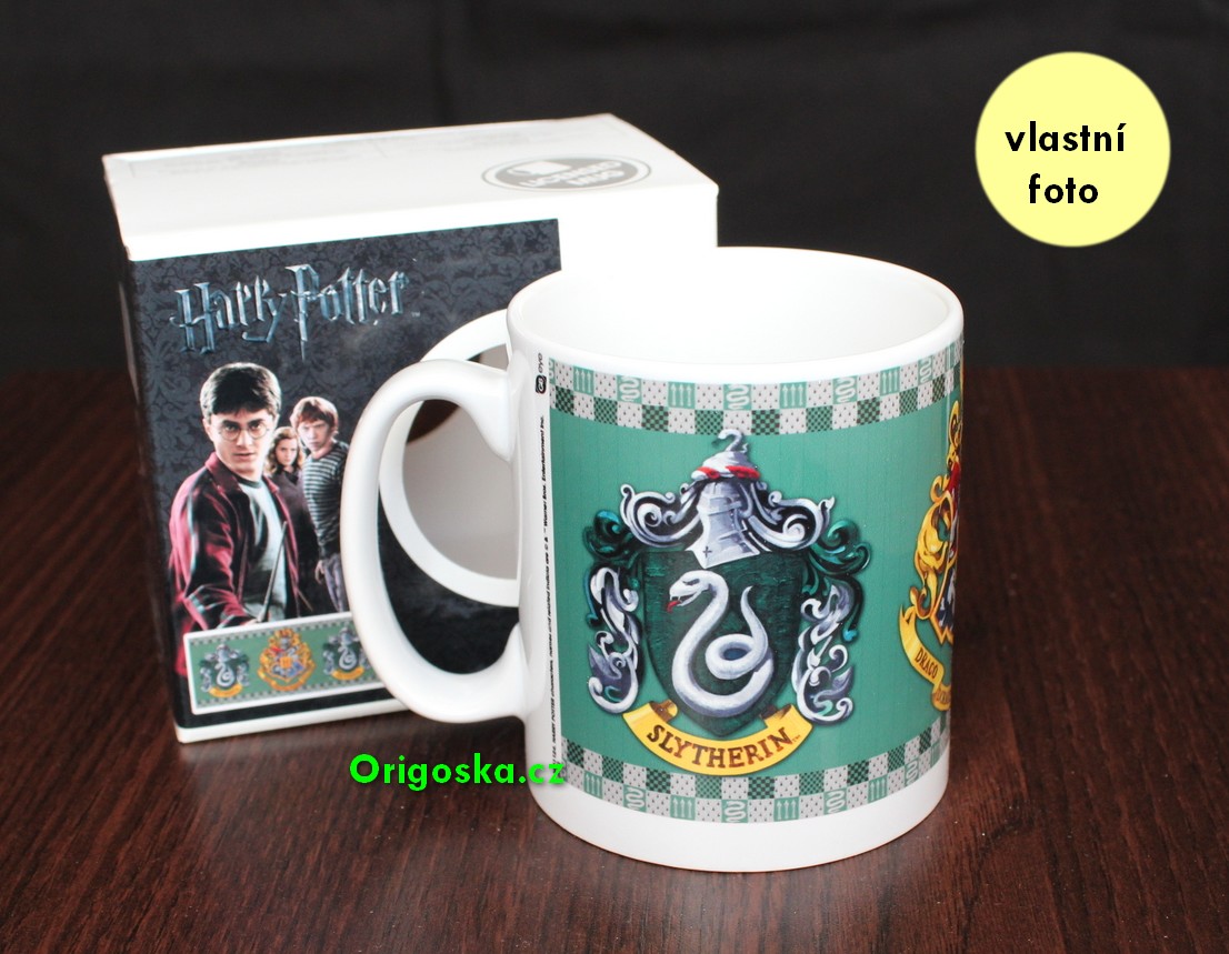 Hrnek Harry Potter - Bradavice - Zmijozel