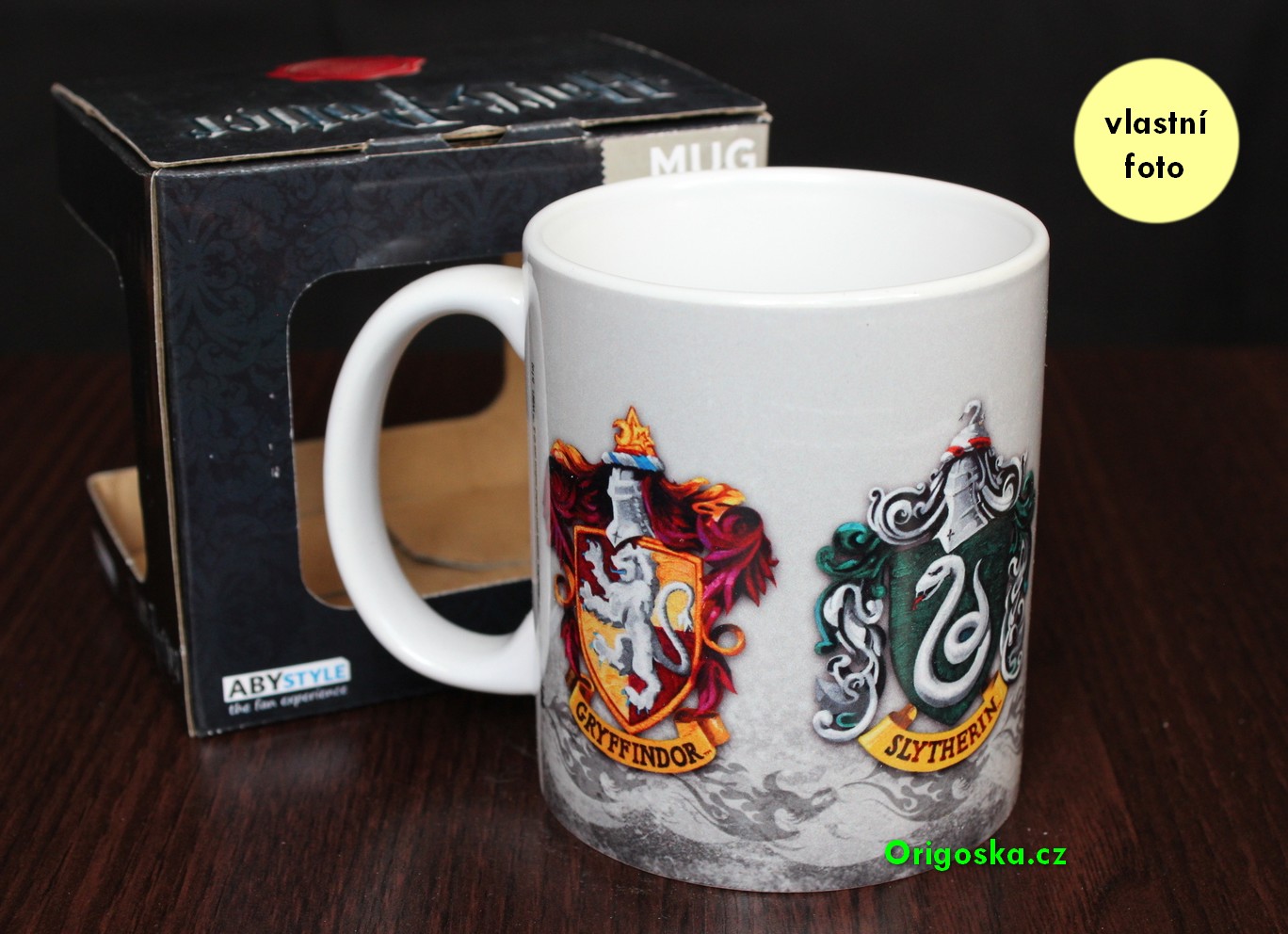 Hrnek Harry Potter - Nebelvír, Zmijozel, Havraspár, Mrzimor