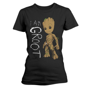Dámské tričko Strážci Galaxie (Guardians Of The Galaxy) - Groot (3)