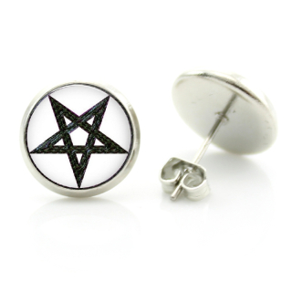 Náušnice Supernatural (pentagram) 20