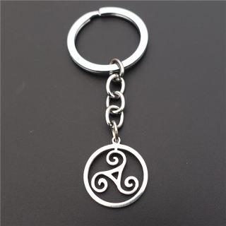 Klíčenka Teen Wolf (Vlčí mládě) - ocel, Triskelion