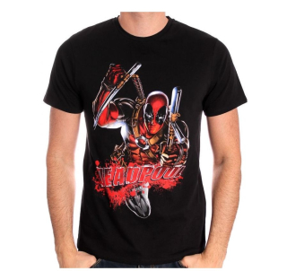 Pánské tričko Deadpool (černá) 3