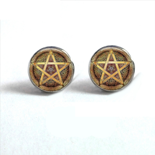 Náušnice Supernatural (pentagram) 35