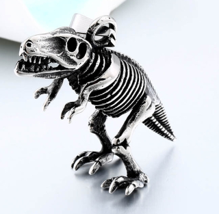 Řetízek Jurský Park - dinosaur (ocel)
