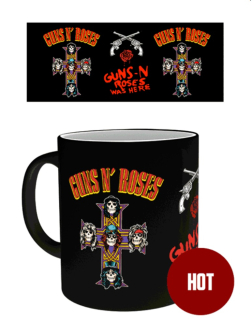 Hrnek Guns N Roses - mění barvu